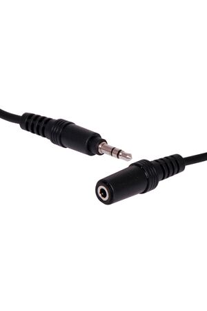 Dynalink 1.5m 3.5mm Stereo Plug to 3.5mm Stereo Socket Cable