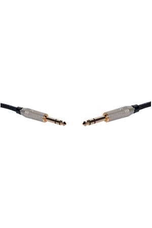 Amphenol 1m Balanced 6.35mm Jack TRS Male to Male Cable
