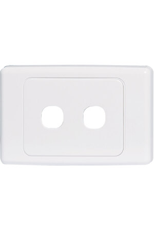 Clipsal 2 Way Clipsal Clip-In Wallplate