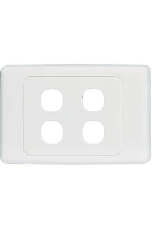 Clipsal 4 Way Clipsal Clip-In Wallplate