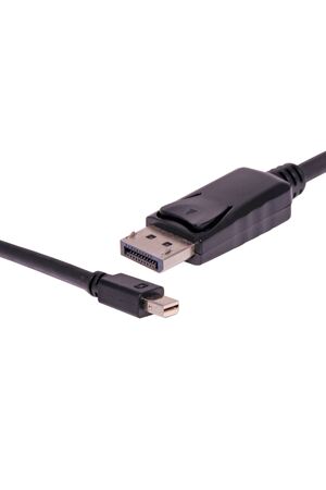 Dynalink 1.8m Mini DisplayPort Male to DisplayPort Male Cable