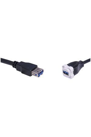 Dynalink USB 3.0 Clipsal Style Clip-In Mechanism