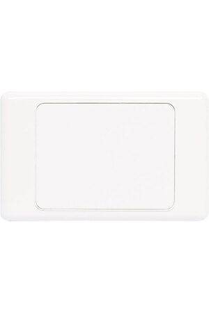 Altronics Dual Cover Blank Wallplate