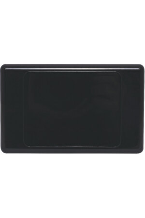 Altronics Dual Cover Black Wallplate