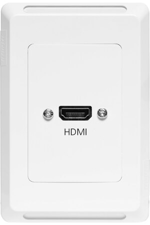Altronics Single HDMI Vertical Wallplate With Flyleads - Clipsal Pro