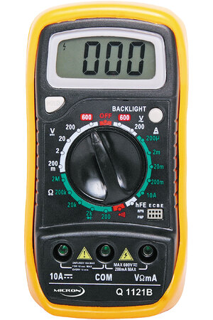 Micron 19 Range Digital Multimeter With Data Hold