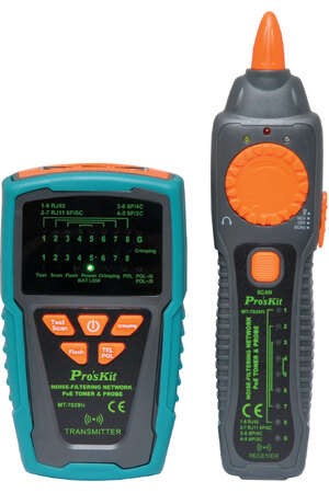 Pros Kit Professional Cable Tracer &amp; PoE LAN Cable Tester