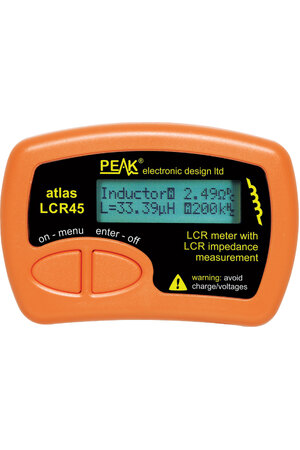 Peak LCR Impedance Component Analyser
