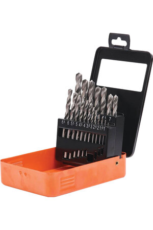 Altronics 19 Piece HSS-R Drill Bit Set