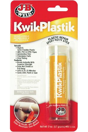 JB KwikPlastik High Strength Plastic Epoxy Adhesive