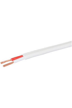 Altronics 15AWG White Double Insulated Speaker Cable