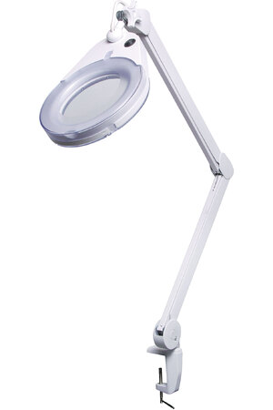 Inspect-A-Gadget LED Desk Mount Magnifying Lamp 130mm 3 Diopter