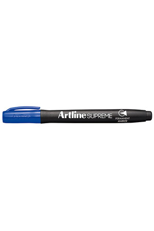 Artline Supreme - Permanent Markers (Pack of 12): Blue