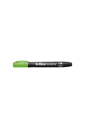 Artline Supreme - Permanent Markers (Pack of 12): Lime Green