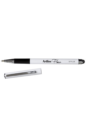Artline Stylus Pen - Ballpoint Flow (1.0mm): Blue Ink (Box of 12)