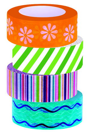 Washi Tape - Assorted (Pack of 8)