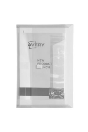 Avery Poly Wallet Transparent Foolscap - Hook Loop (Clear)
