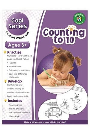 Cool Counting to 10 Exercises - Early Learners Age 3+