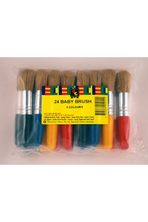 Baby Stubby Brush: School pack of 24