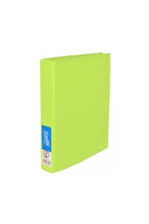 Bantex Binder A4 - 2 D-ring 25mm (Lime)