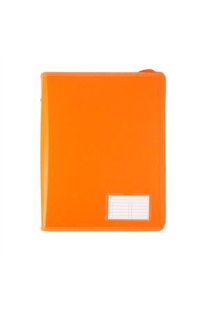 Bantex Binder (A4) - 2 D-Ring 25mm: Zippered Orange