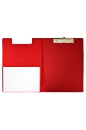 Bantex Clipfolder (A4) - PVC: Red