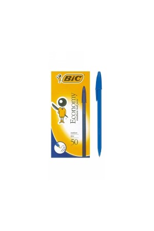 BIC Pen - Ballpoint Economy: Medium Blue (Box of 50)