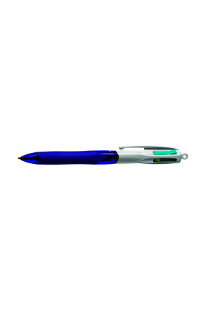 BIC Pen - 4 Colour Grip Fashion: Retractable Ballpoint Pen (Box of 10)