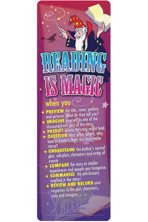 Reading is Magic Bookmarks (Previous Design)