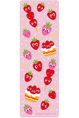 Strawberry - Scratch & Sniff Bookmarks (Pack of 35)