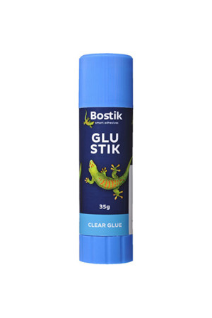 Bostik Glue - Clear Stick 35g (Pack of 10)