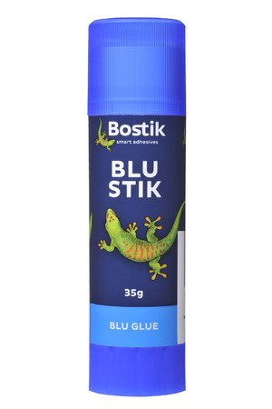 Bostik Glue - Blu Stick: 35g (Pack of 10)