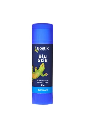 Bostik Glue - Blu Stick: 21g (Pack of 10)