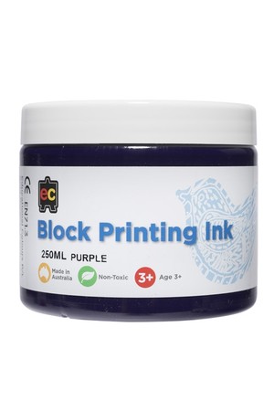 Block Printing - Purple