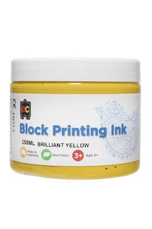 Block Printing - Brilliant Yellow