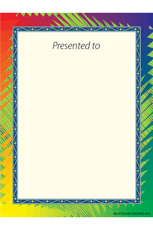 Informal Presentation Bookplate - Large Bookplates