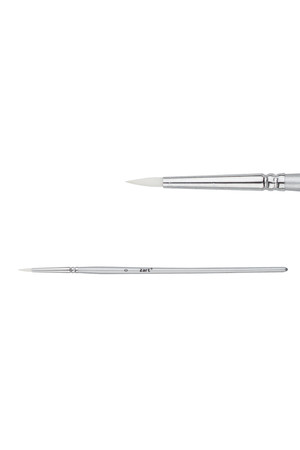 Zart Taklon Brushes - Dynamic Round (2.5mm): Size 0