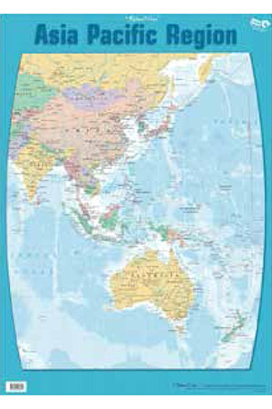 Asia Pacific Region Double-Sided Chart