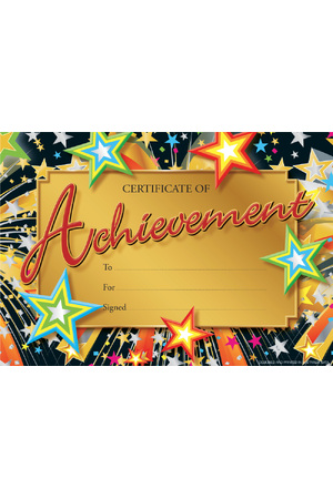 Achievement Merit Certificate - Pack of 35 (Previous Design)
