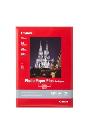 Canon Photo Paper Plus: Semi-Gloss - 20 Sheets (260GSM)