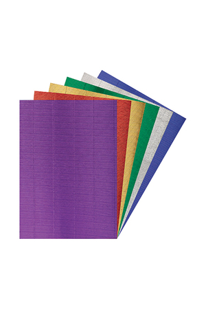 Corrugated Card Metallic - Pack of 10