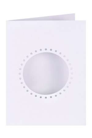 Christmas Cut-Out Threading Cards - Pack of 10