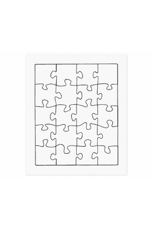 Cardboard Jigsaws - Pack of 20