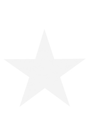 Cardboard Stars (15cm) - Pack of 10