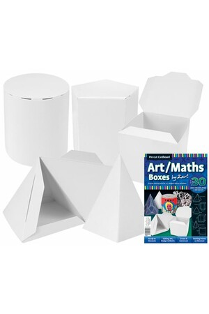 Cardboard Art/Maths Boxes - Pack of 30
