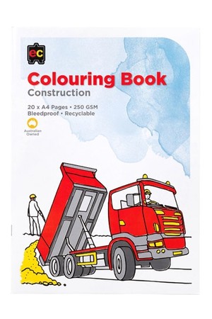 Construction Colouring Book