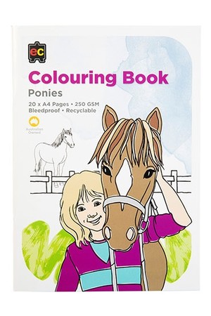 Ponies Colouring Book