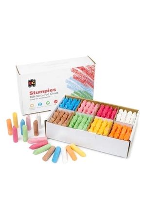 Stumpies' Chalk - 160 Piece School Pack