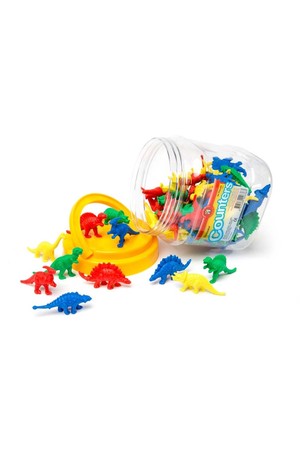 Dinosaur Counters - Jar of 64