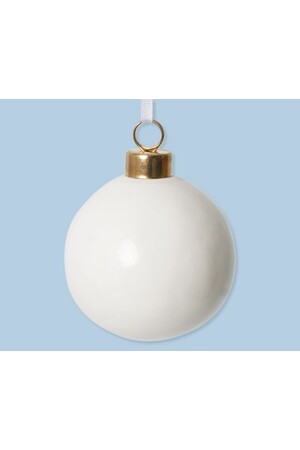 Ceramic Baubles - Pack of 10